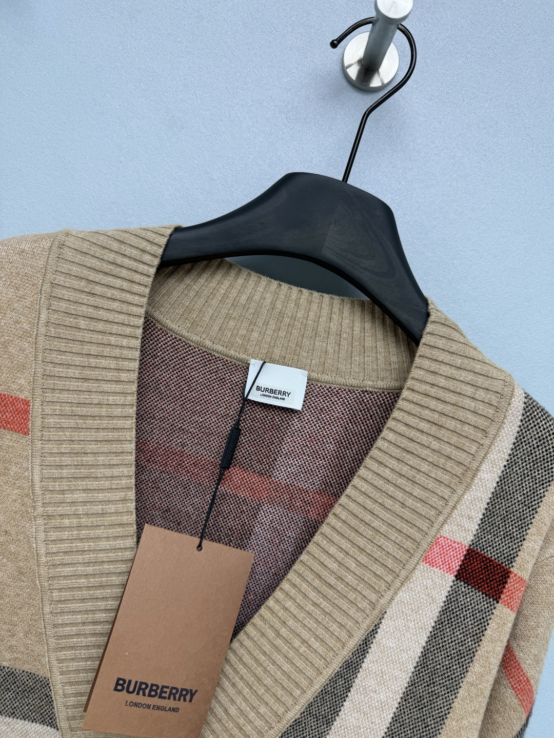 Классический кардиган Burberry в клетку
