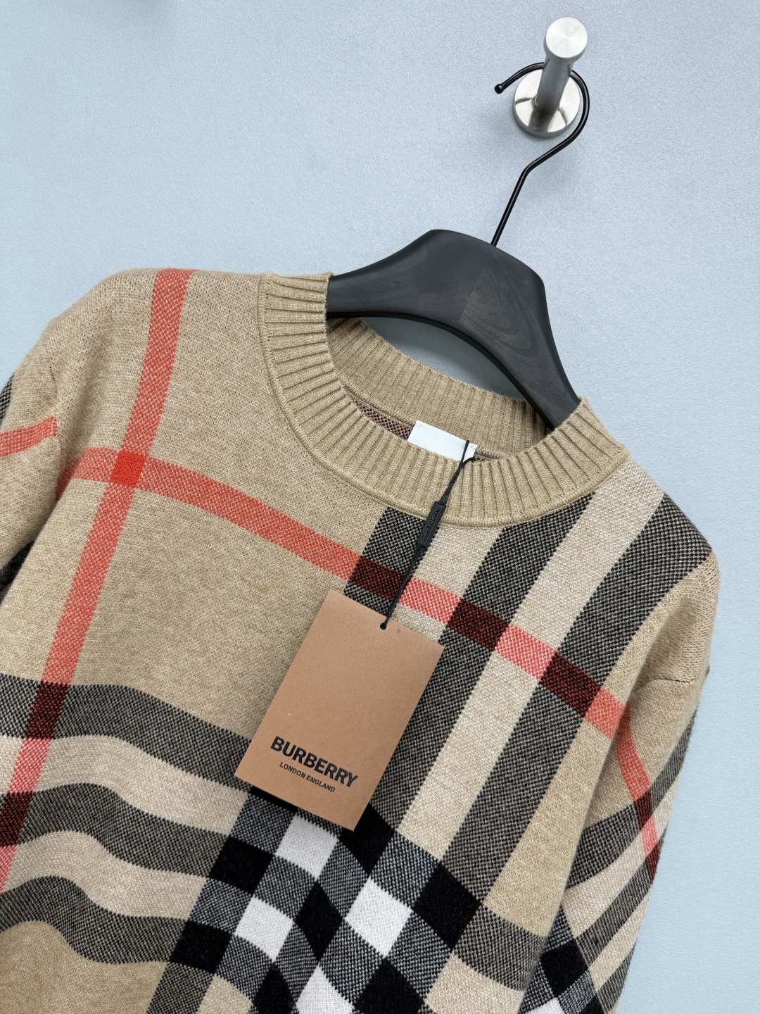 Свитер Burberry с классическим клетчатым узором