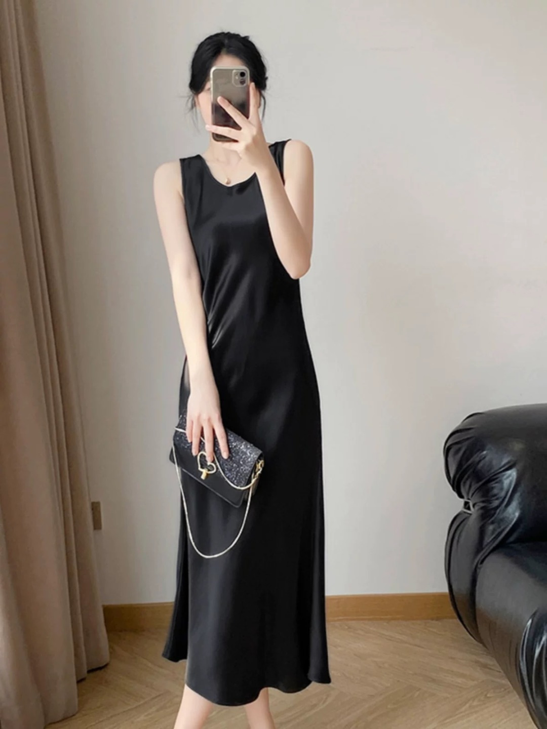 Sandro Women’s Dress Collection: Support for Exchange, High-Quality, Black, White, Powder Colors