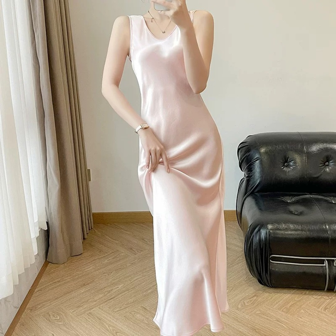 Sandro Women’s Dress Collection: Support for Exchange, High-Quality, Black, White, Powder Colors - 图片 2