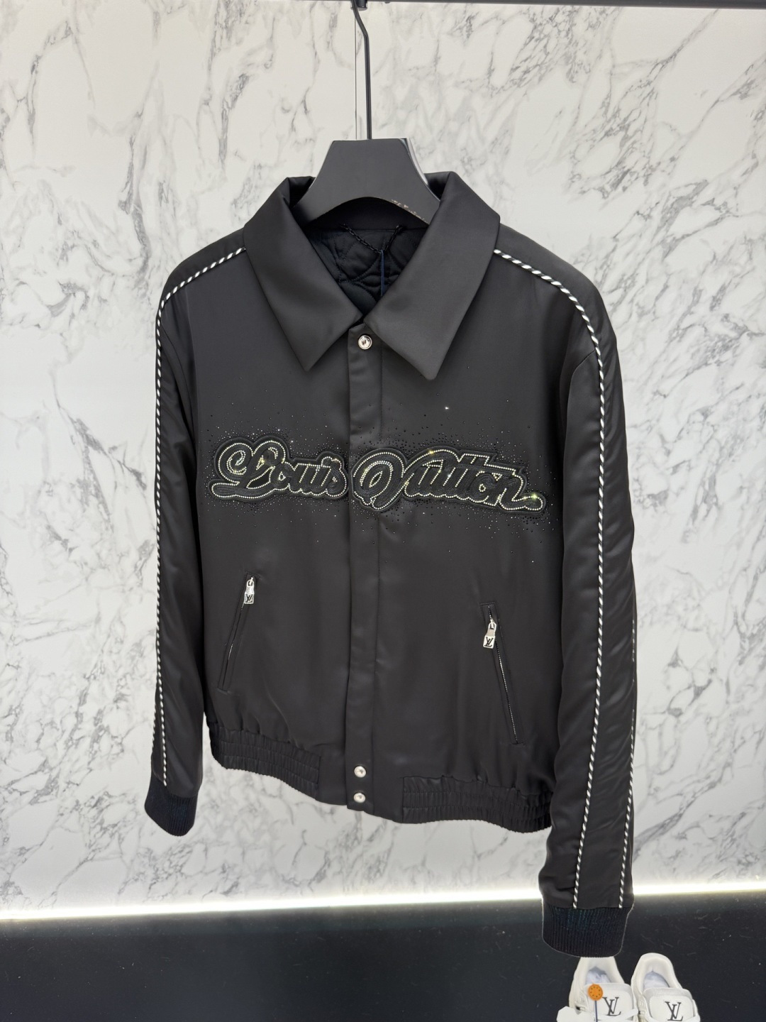 路易威登*🌈顶级品质 LV 新款夹克外套，对位裁剪 原版1：1五金原版开模，上身超级有型舒适 男女同款，