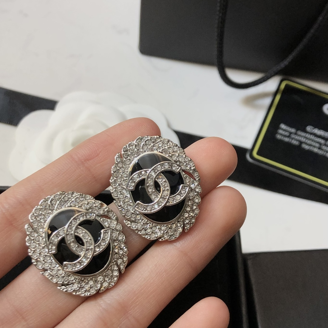 Chanel Chanel香奈儿官网25s新款春夏耳环 合