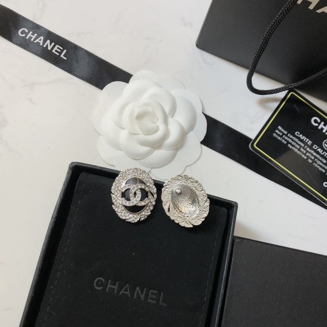 Chanel Chanel香奈儿官网25s新款春夏耳环 合