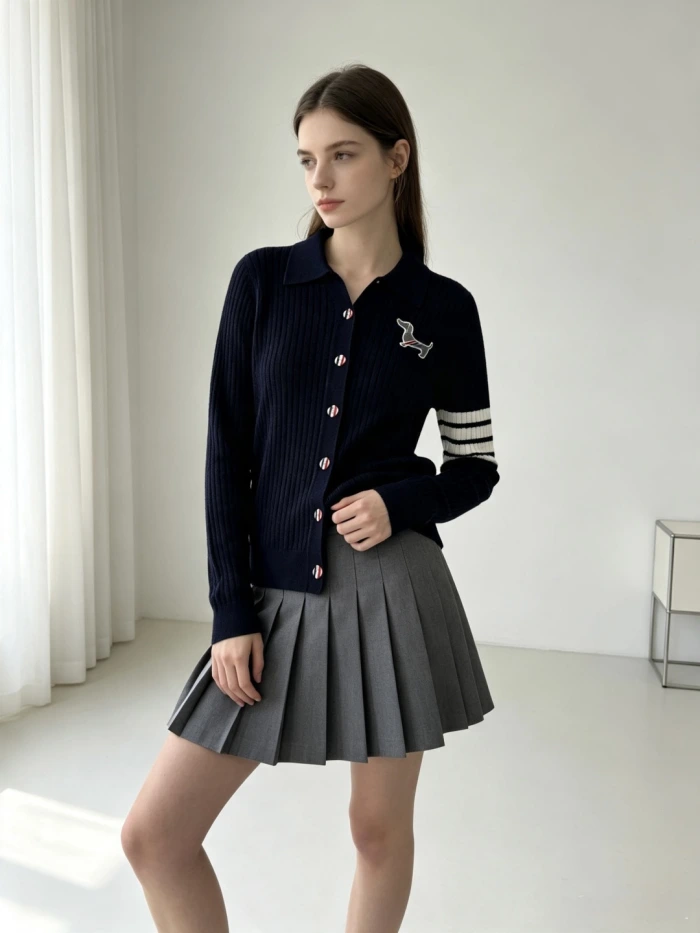 톰브라운 남성 가디건 148786 Thom Browne Cardigan