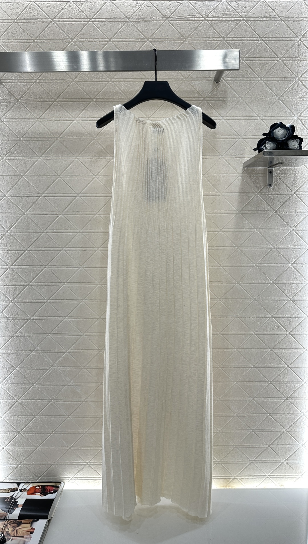 Chanel Knit Halter Dress - Elegant YB Yarn, Flattering A-Line, and Chic Design 3 cmp i1753281174238 6226 0 1