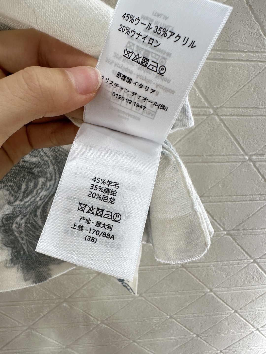 ♥Dio*♥2025新品上架
   腰果印花针织长袖
定制YB羊毛纱线织造 柔软舒适 洋气显瘦 套头针织