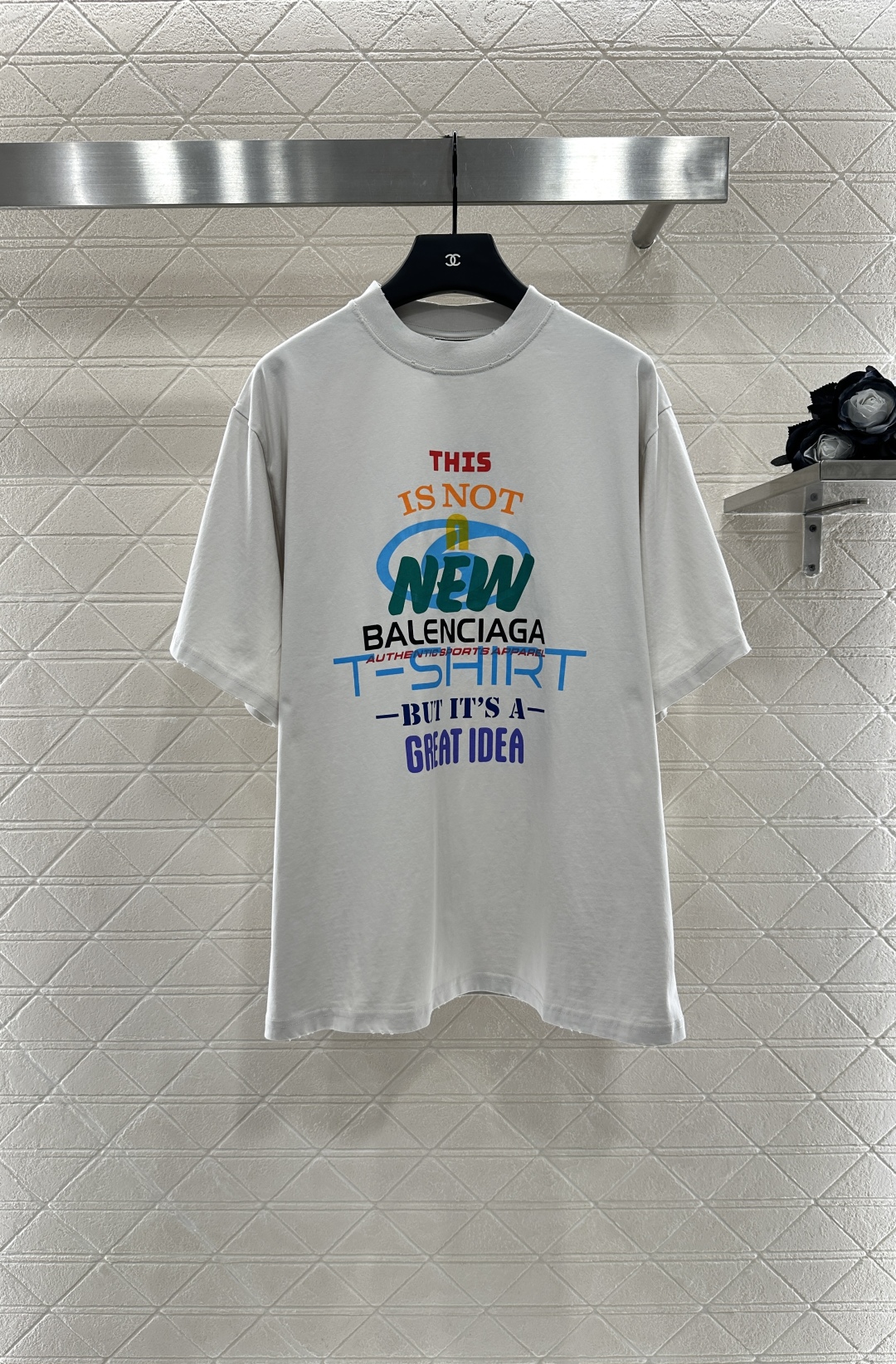 ♥Balenciag*♥2025新品上架
        圆领印花𝑇𝑒𝑒
定制YB原生全棉材质 透气舒适