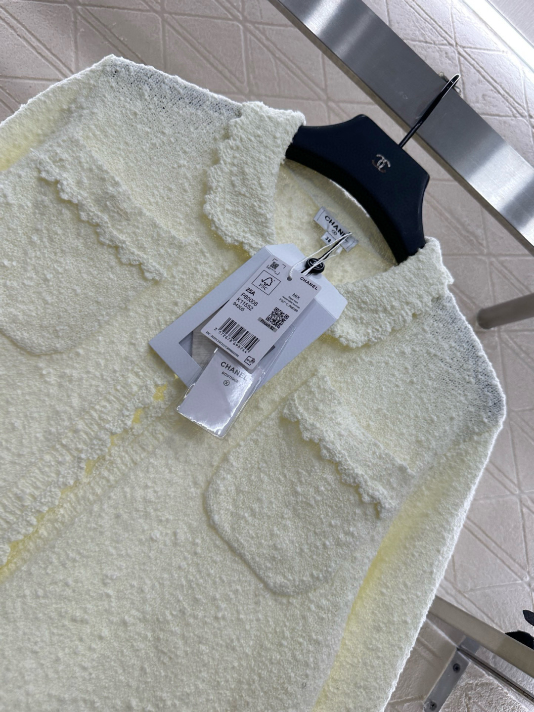 ♥Chane*♥2025新品上架
 颗粒花边针织开衫半裙套装
定制YB棉毛纱线织造 穿搭舒适 柔软细腻 