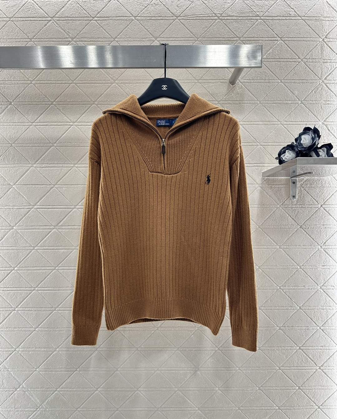 ♥RalP。h Lauren*♥2025新品上架
        拉链针织毛衣
定制YB羊绒羊毛纱线织造