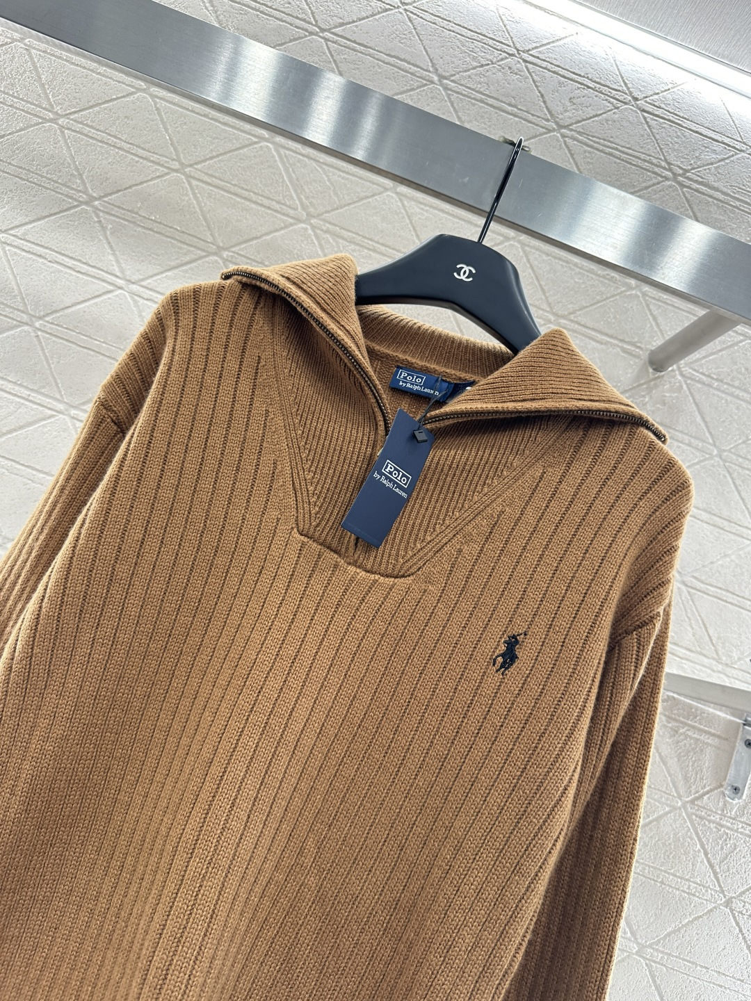 ♥RalP。h Lauren*♥2025新品上架
        拉链针织毛衣
定制YB羊绒羊毛纱线织造