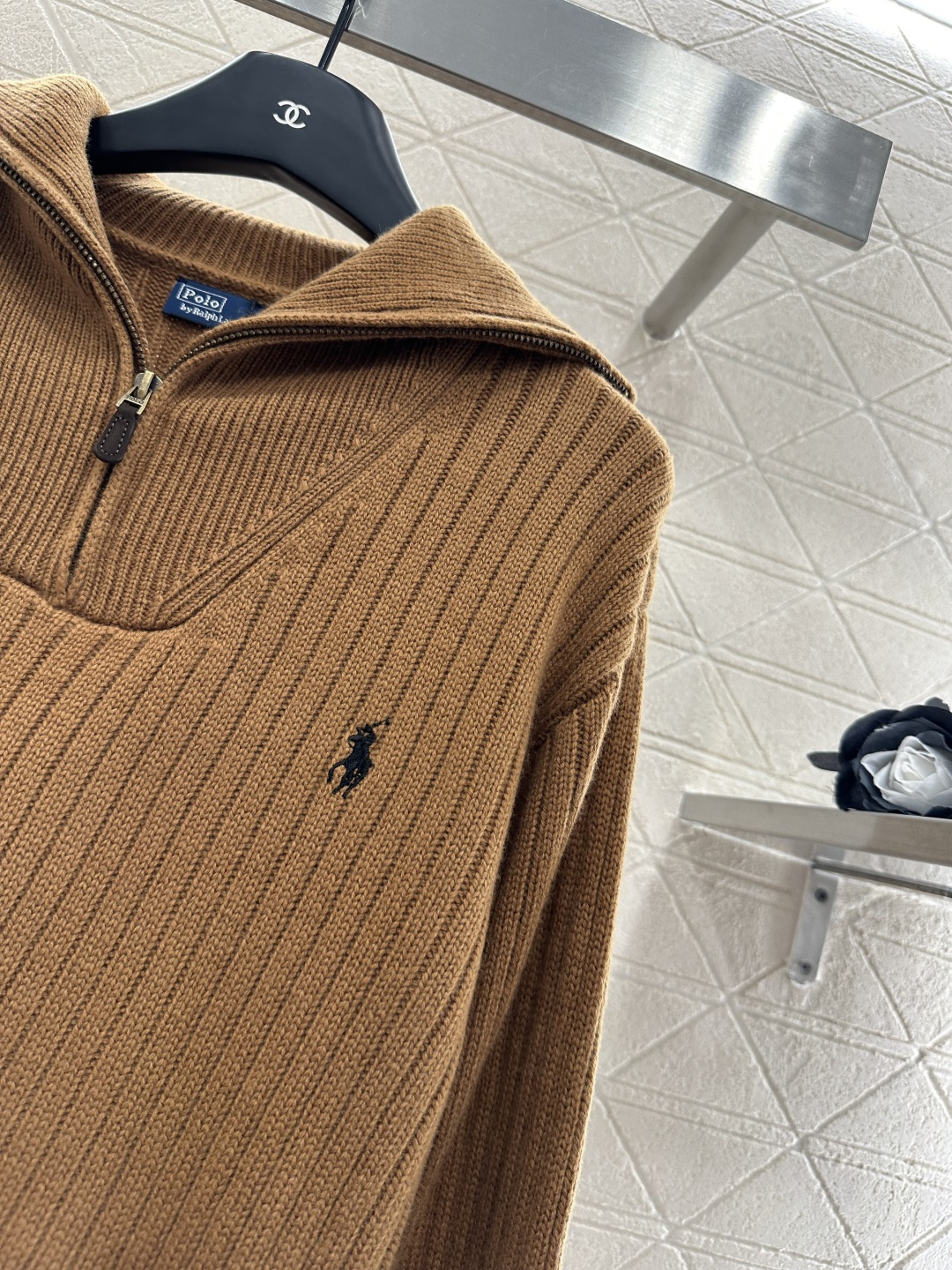 ♥RalP。h Lauren*♥2025新品上架
        拉链针织毛衣
定制YB羊绒羊毛纱线织造