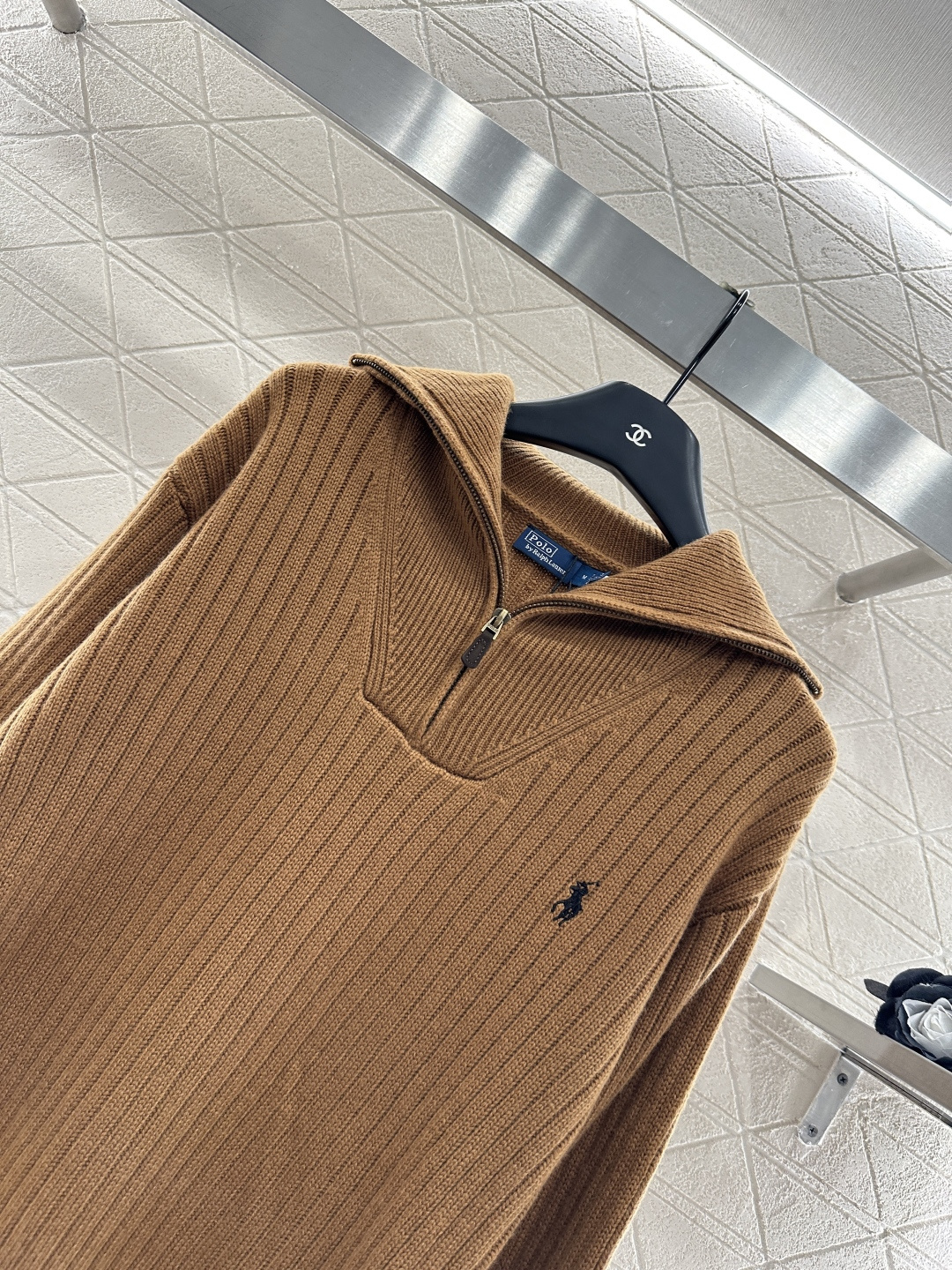 ♥RalP。h Lauren*♥2025新品上架
        拉链针织毛衣
定制YB羊绒羊毛纱线织造