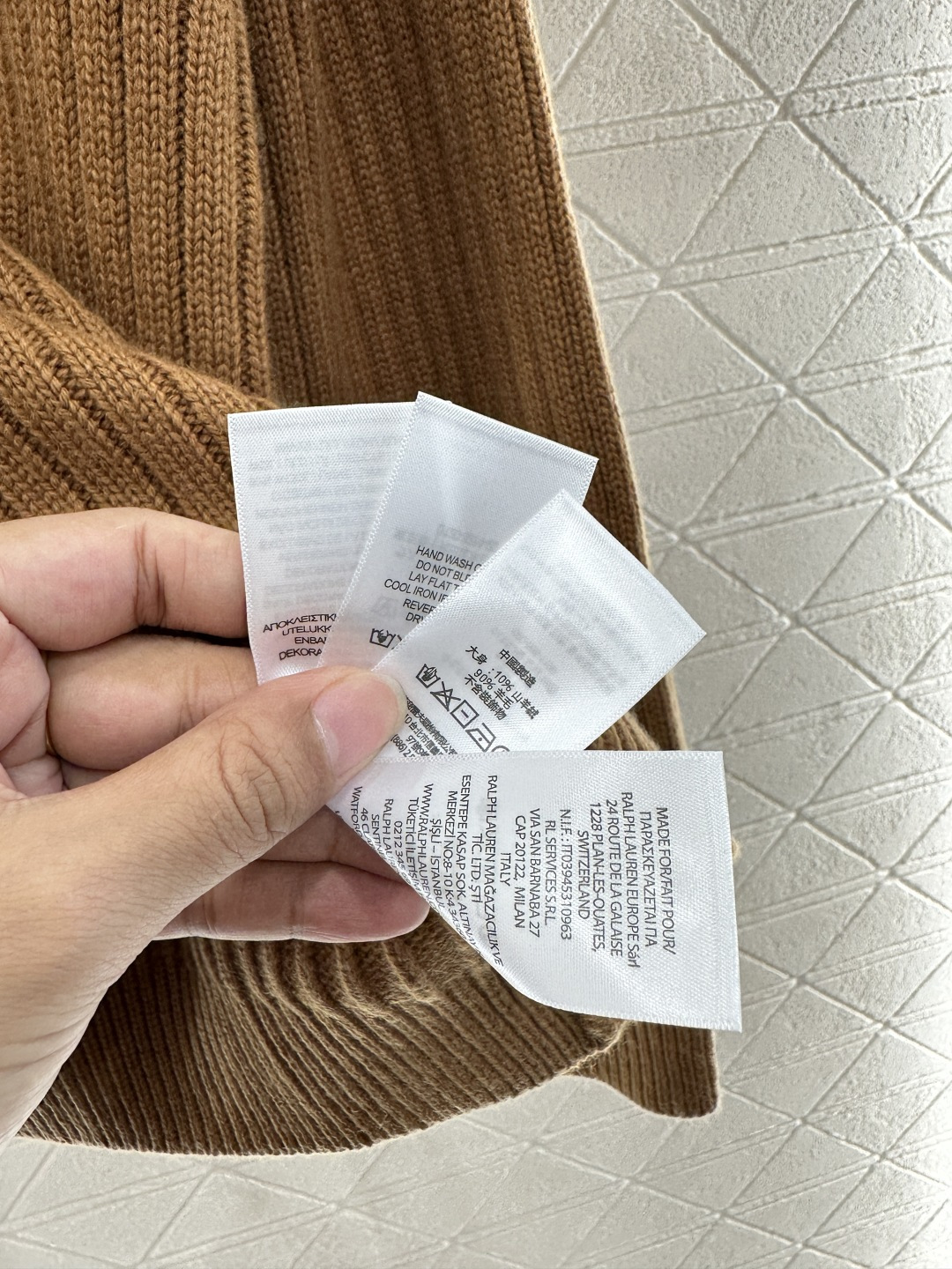 ♥RalP。h Lauren*♥2025新品上架
        拉链针织毛衣
定制YB羊绒羊毛纱线织造