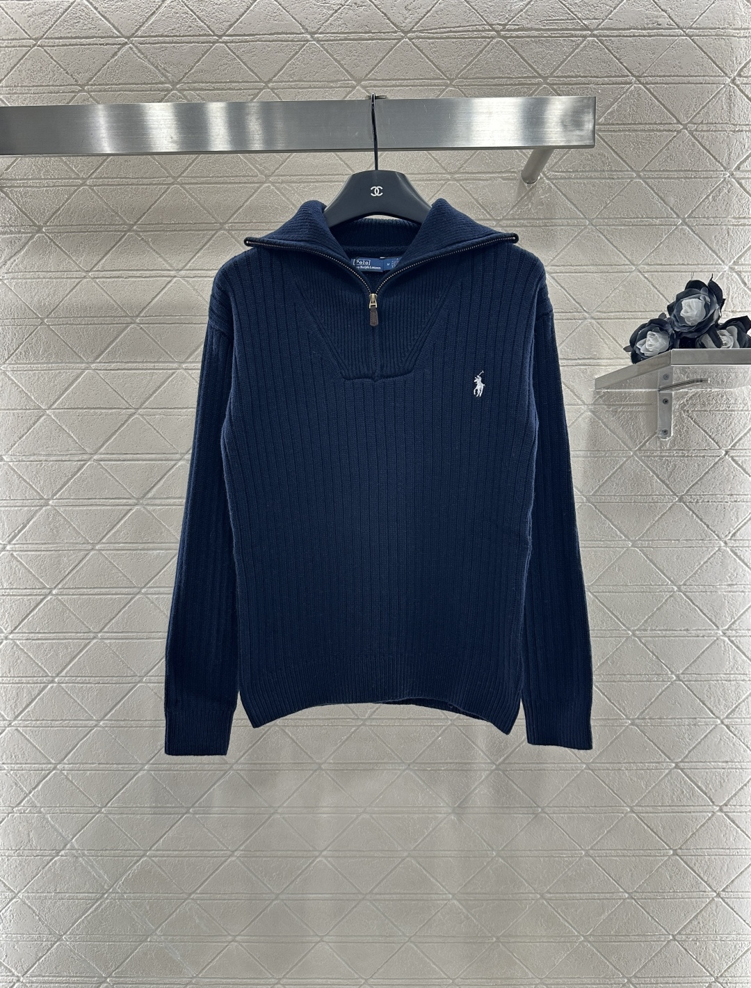 ♥RalP。h Lauren*♥2025新品上架
        拉链针织毛衣
定制YB羊绒羊毛纱线织造