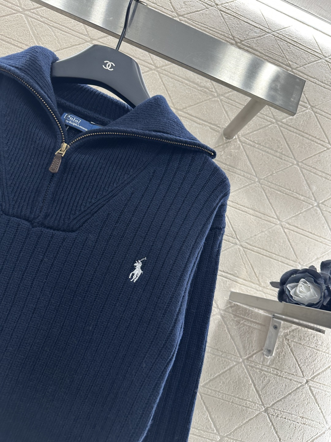 ♥RalP。h Lauren*♥2025新品上架
        拉链针织毛衣
定制YB羊绒羊毛纱线织造