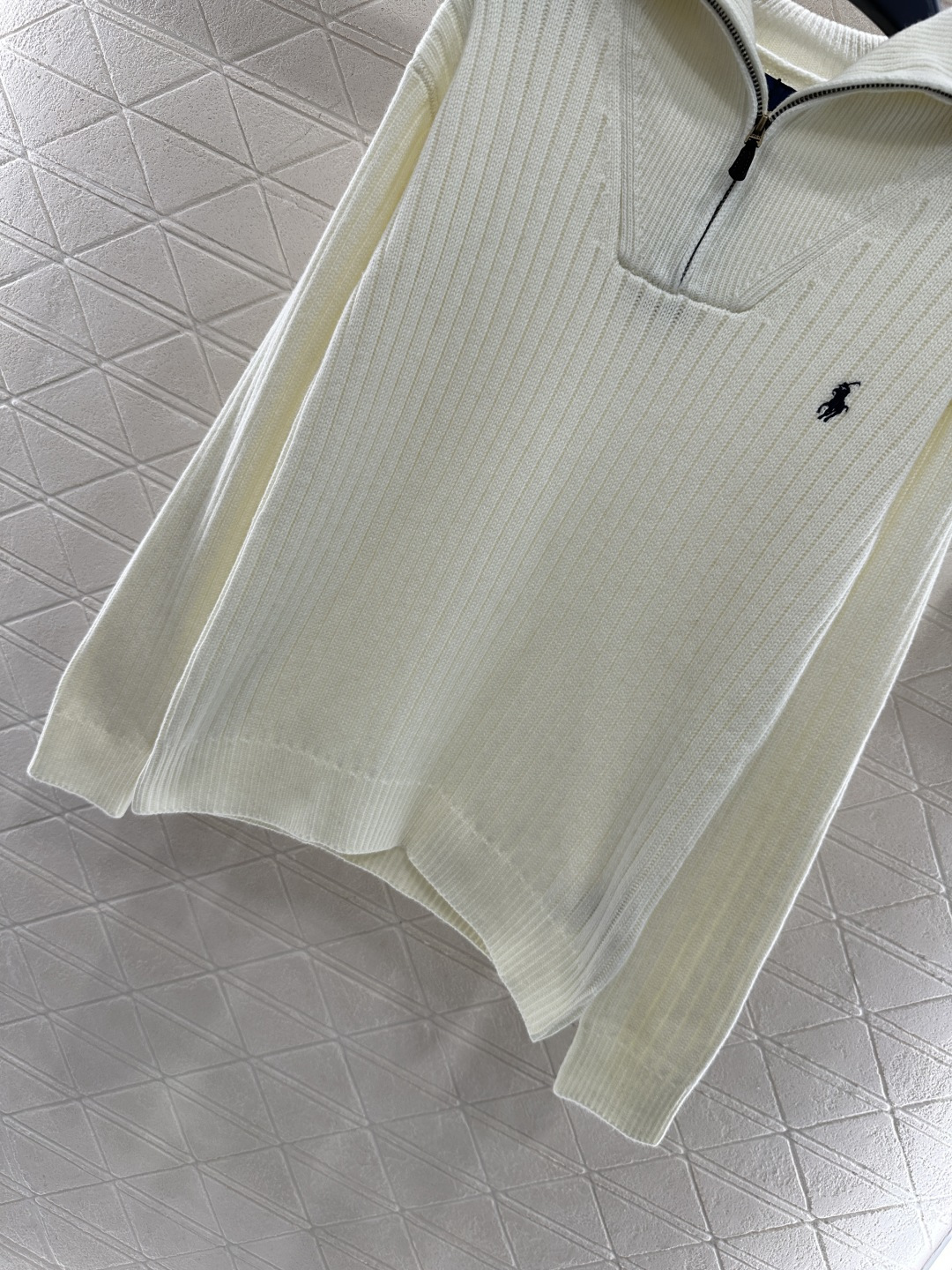 ♥RalP。h Lauren*♥2025新品上架
        拉链针织毛衣
定制YB羊绒羊毛纱线织造