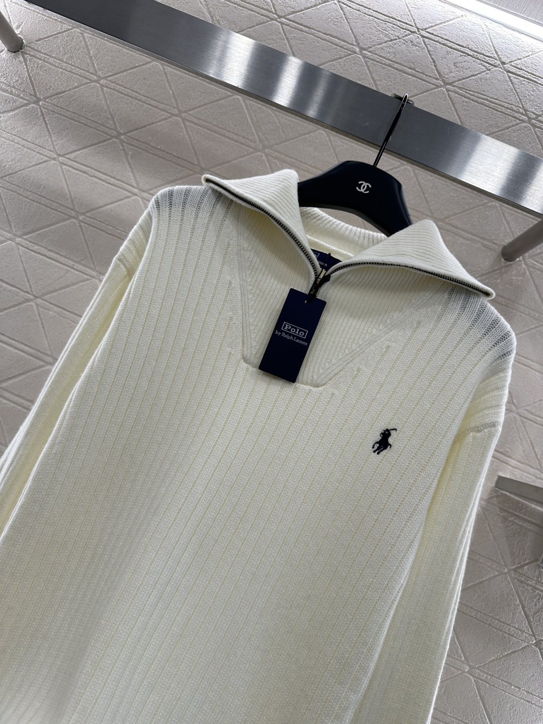 ♥RalP。h Lauren*♥2025新品上架
        拉链针织毛衣
定制YB羊绒羊毛纱线织造