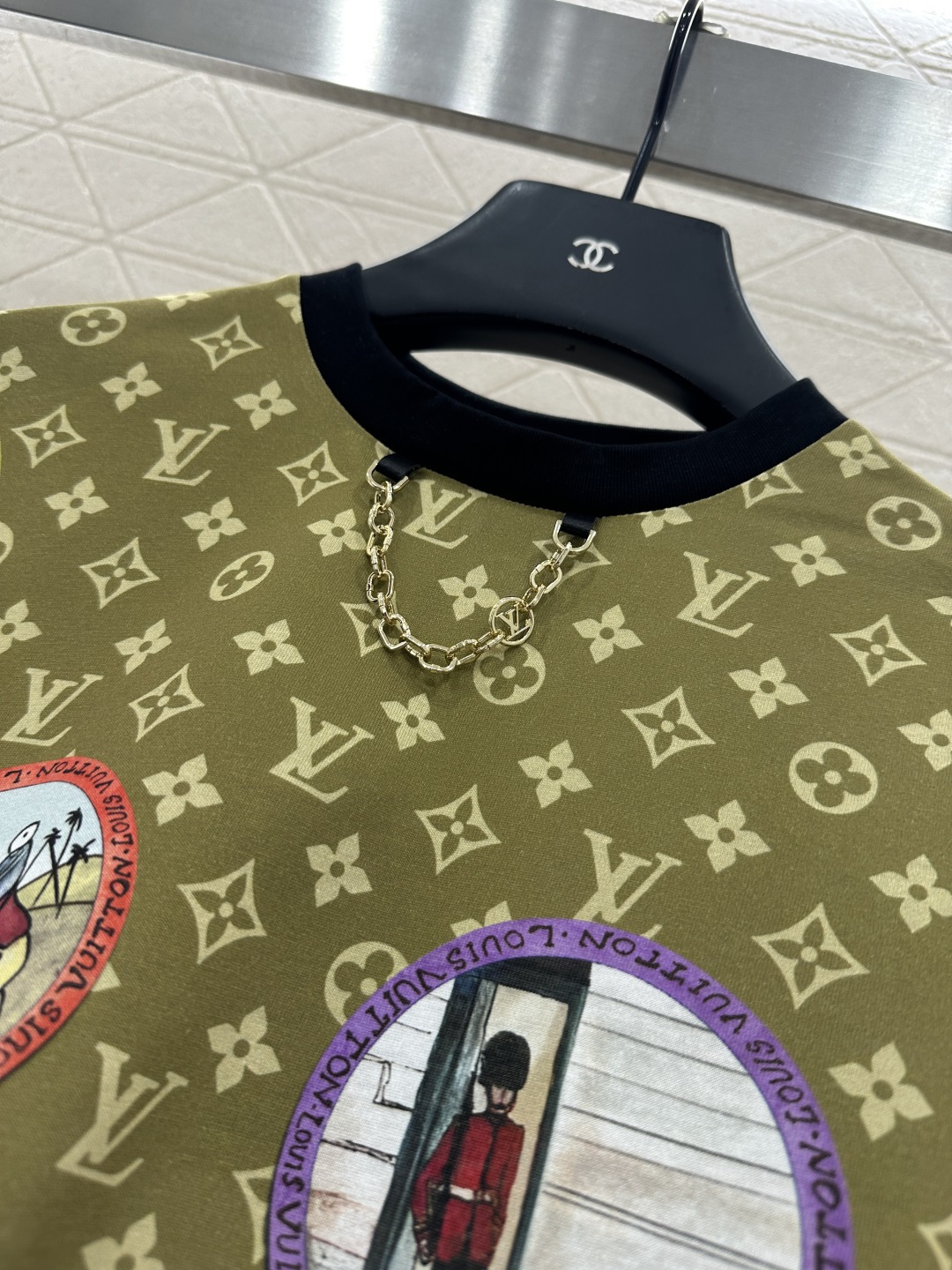 ♥Louis Vuitto*♥2025新品上架
        徽章印花𝑇𝑒𝑒
定制YB丝光全棉材质 质