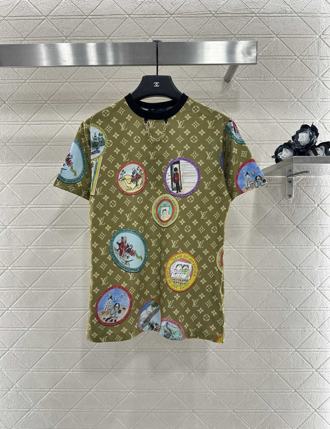 ♥Louis Vuitto*♥2025新品上架
        徽章印花𝑇𝑒𝑒
定制YB丝光全棉材质 质