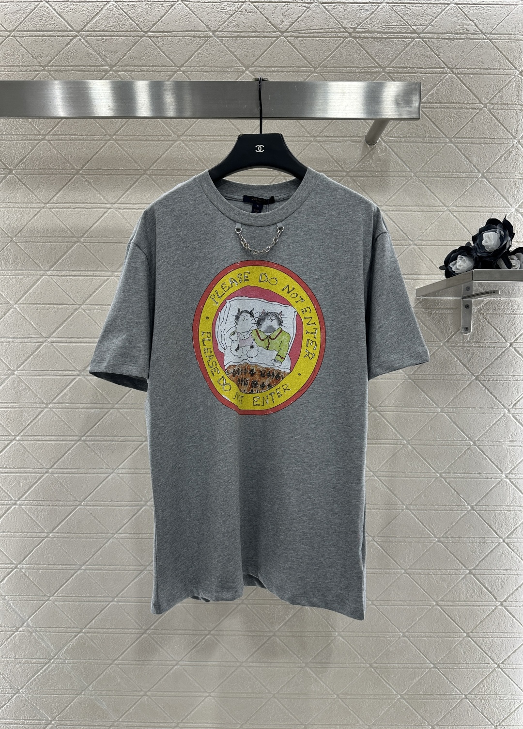 ♥Louis Vuitto*♥2025新品上架
      链条圆领印花𝑇𝑒𝑒
定制YB斜纹全棉材质 透