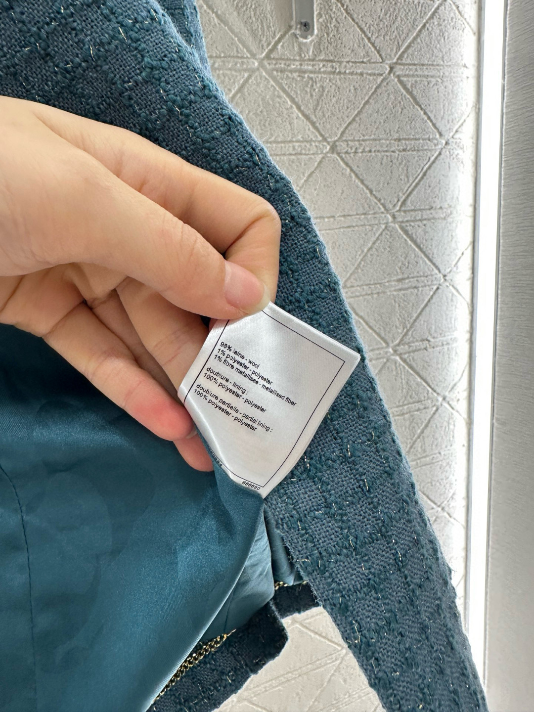 ♥Chane*♥2025新品上架
   格纹粗花呢直筒长裤
定制YB进口粗纺羊毛呢材质 肌理明显 质感上