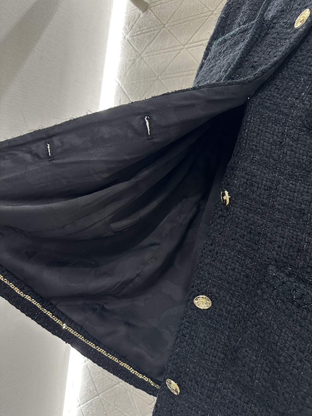 ♥Chane*♥2025新品上架 可拆卸连帽粗纺外套定制YB进口羊毛呢粗纺材质 肌理明显 质感上乘 打造