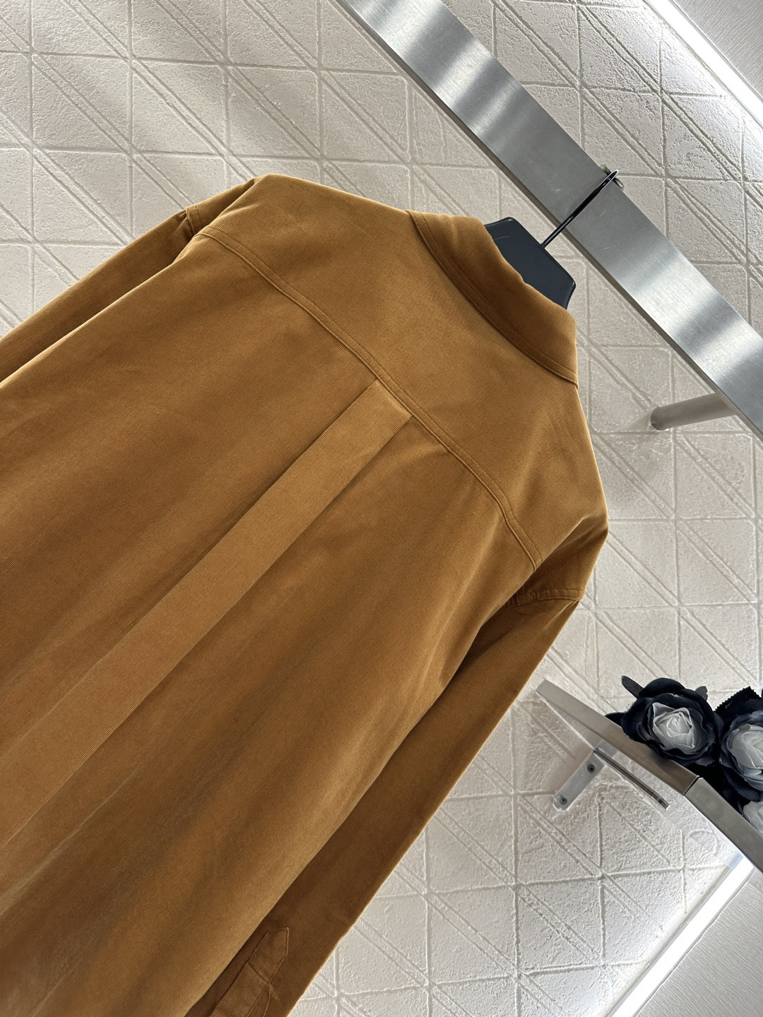 ♥Celin*♥2025新品上架 翻领口袋衬衫外套定制YB灯芯绒全棉材质 质感细腻 纹理清晰 复古棕色适