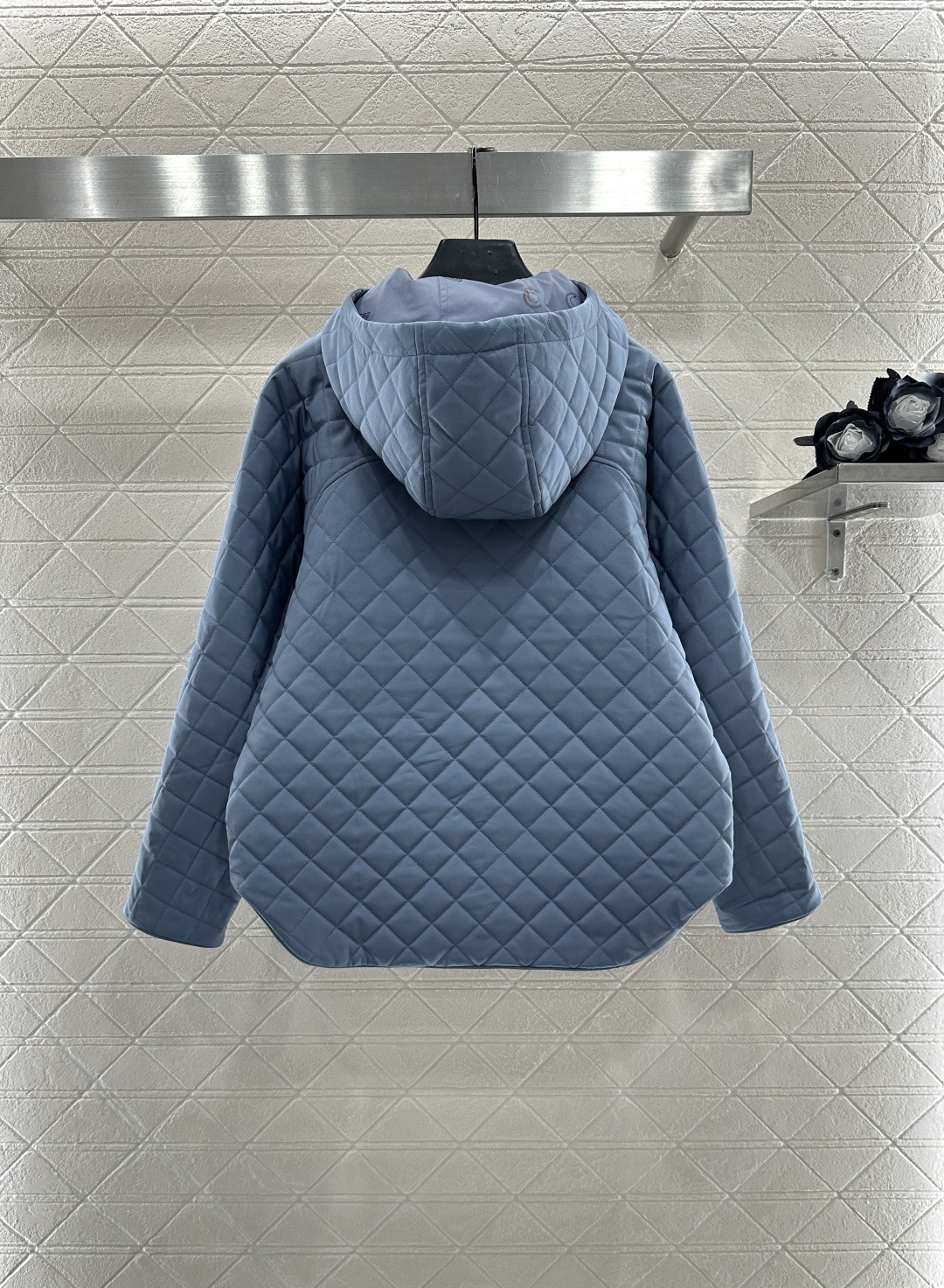 ♥Herme*♥2025新品上架 隐藏连帽两面穿棉服外套定制YB防风防水尼龙材质 羽绒棉填充内里 整件轻