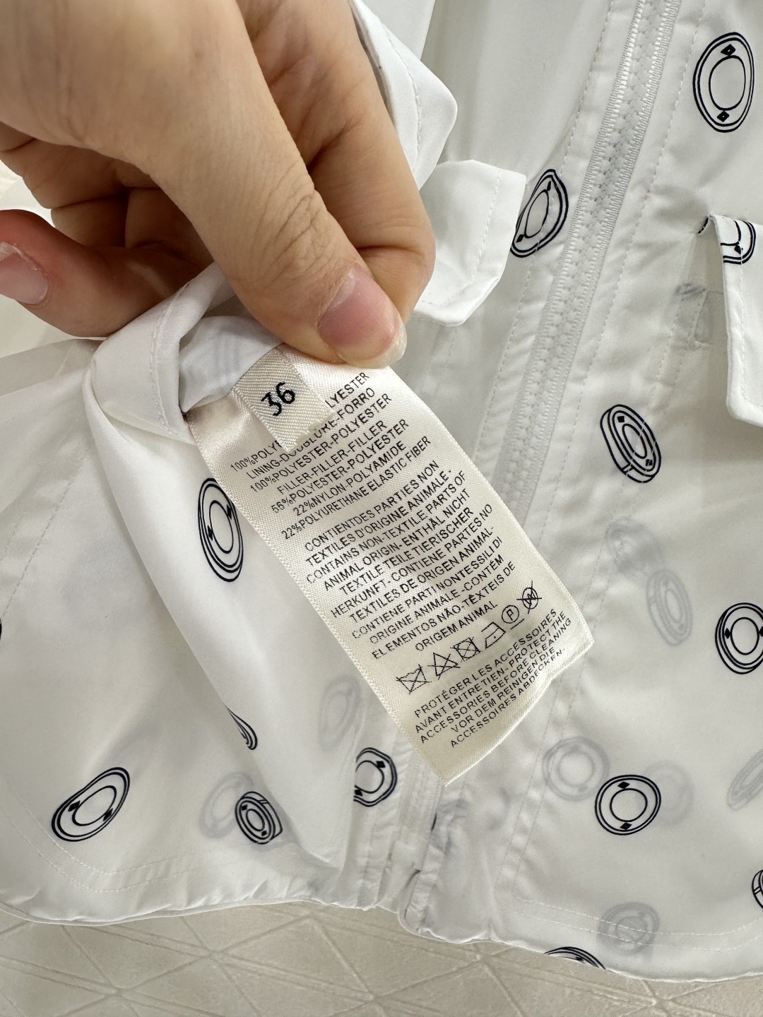 ♥Herme*♥2025新品上架 隐藏连帽两面穿棉服外套定制YB防风防水尼龙材质 羽绒棉填充内里 整件轻