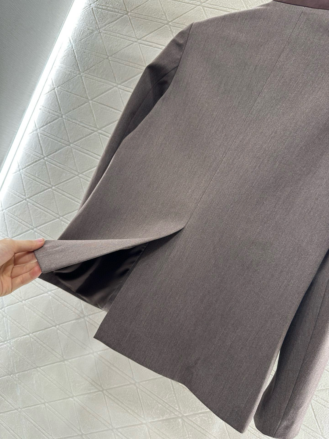 ♥Ralph Laure*♥2025新品上架 西装外套中长百褶半裙套装定制YB进口材质 质感高级 光泽感