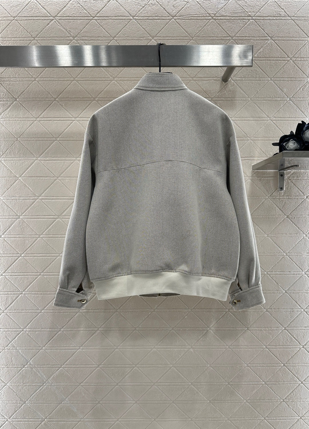 ♥Miumi*♥2025新品上架 棒球夹克中长半裙套装定制YB进口高织棉材质 质感高级 品相十足 棒球夹