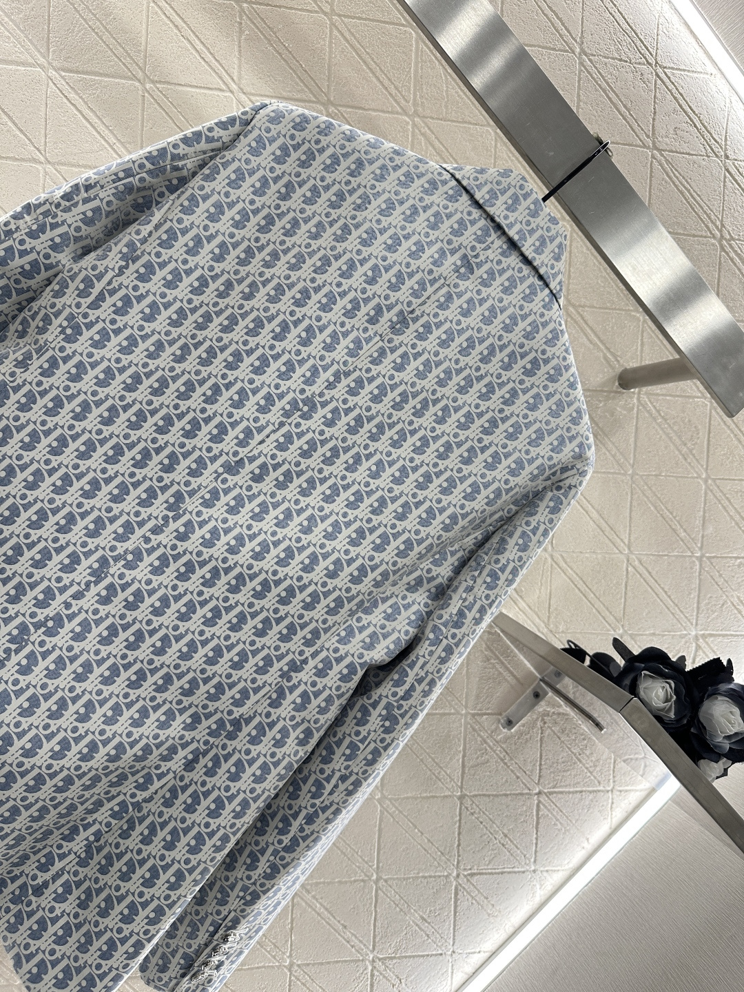 ♥Dio*♥2025新品上架 提花翻领西装外套定制YB进口提花材质 质感高级 挺括有型 翻领正肩西装外套