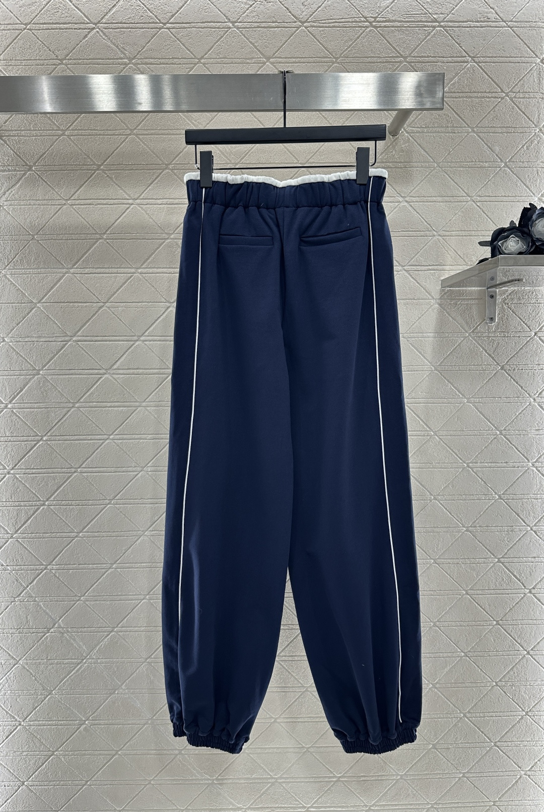 ♥Prad*♥2025新品上架 连帽休闲外套长裤套装定制YB进口材质 质感光泽 品相高级 常规连帽外套 