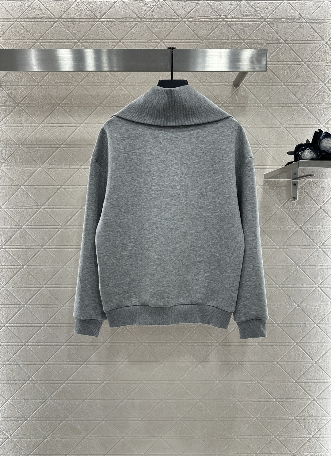 ♥Miumi*♥2025新品上架 大翻领字母卫衣长裤套装定制YB斜纹全棉材质 柔软亲肤 久洗不易变形气球