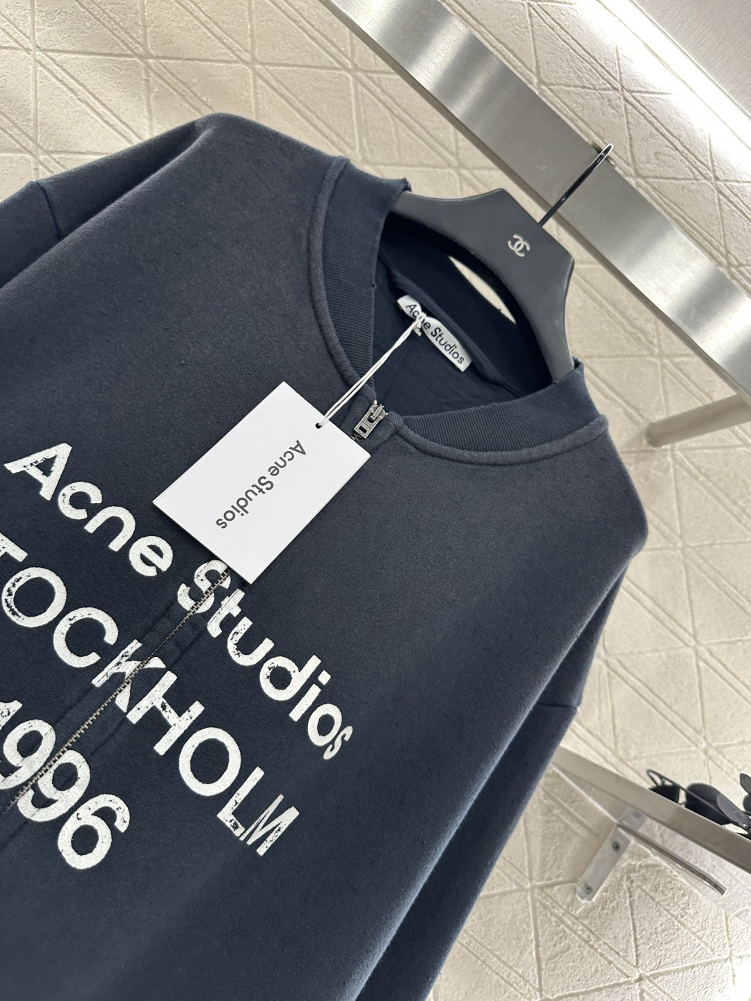 ♥Acne studio*♥2025新品上架 炒色休闲拉链外套定制YB原生全棉织造 质感高级 品相十足 