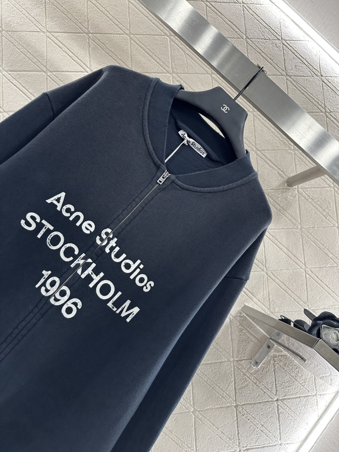 ♥Acne studio*♥2025新品上架 炒色休闲拉链外套定制YB原生全棉织造 质感高级 品相十足 
