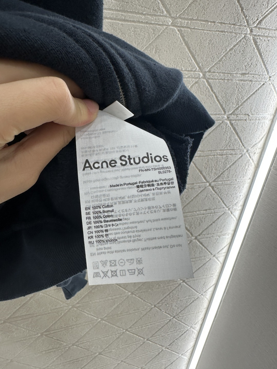 ♥Acne studio*♥2025新品上架 炒色休闲拉链外套定制YB原生全棉织造 质感高级 品相十足 