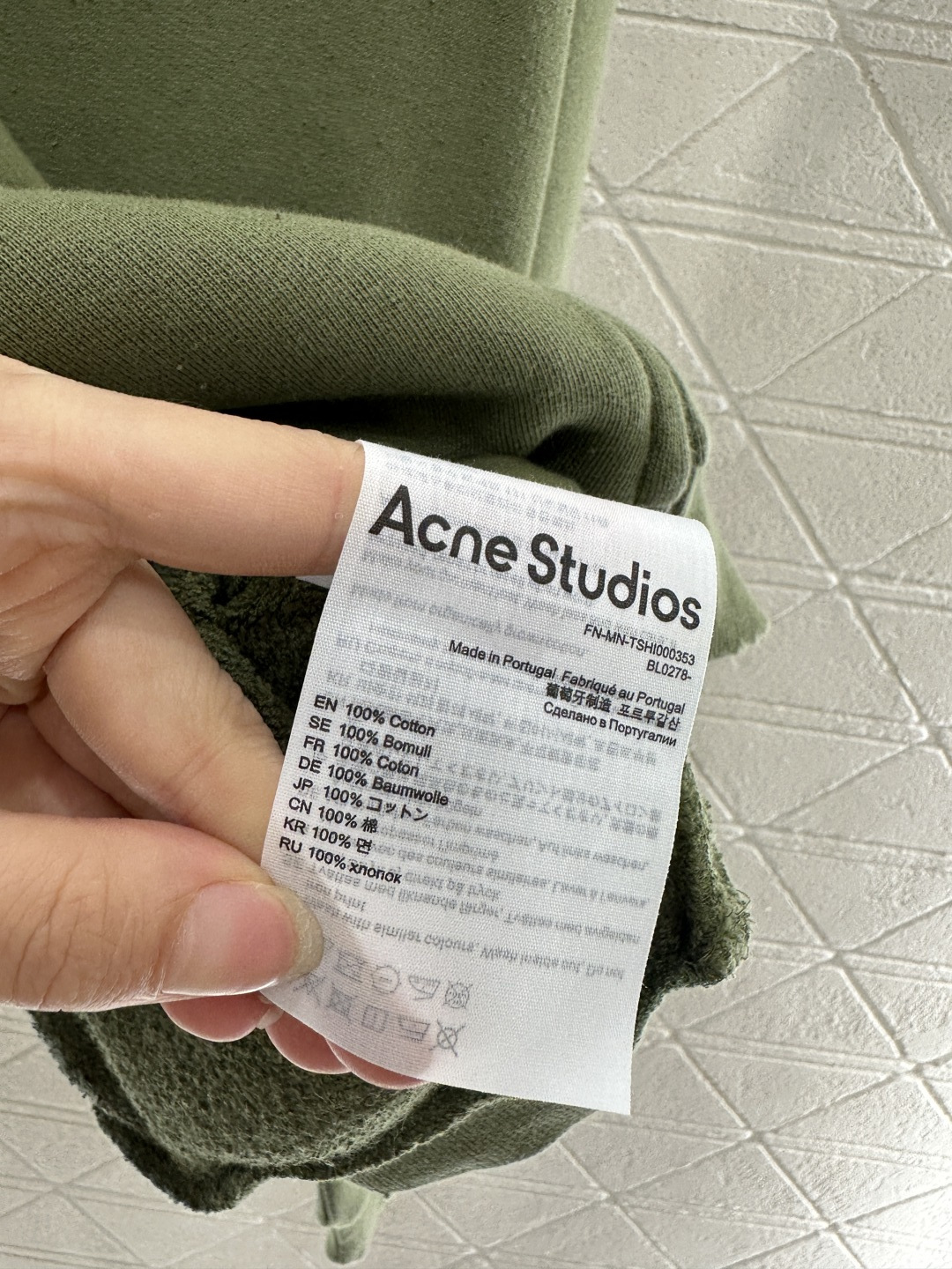 ♥Acne studio*♥2025新品上架 炒色休闲拉链外套定制YB原生全棉织造 质感高级 品相十足 