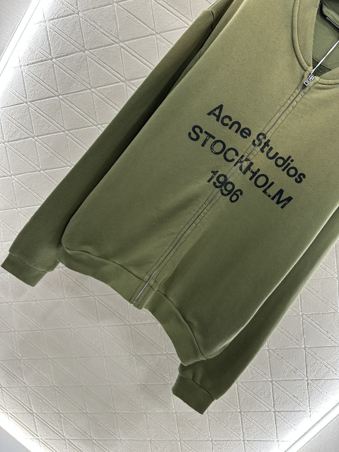 ♥Acne studio*♥2025新品上架 炒色休闲拉链外套定制YB原生全棉织造 质感高级 品相十足 