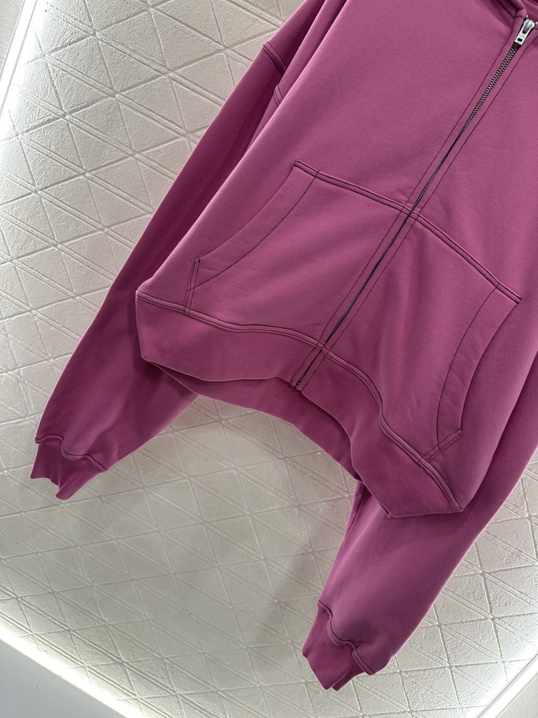 ♥Acne studio*♥2025新品上架 加绒连帽拉链廓形外套定制YB斜纹全棉材质 质感光泽 品相高