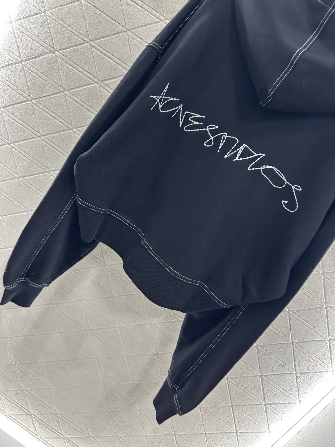 ♥Acne studio*♥2025新品上架 加绒连帽拉链廓形外套定制YB斜纹全棉材质 质感光泽 品相高