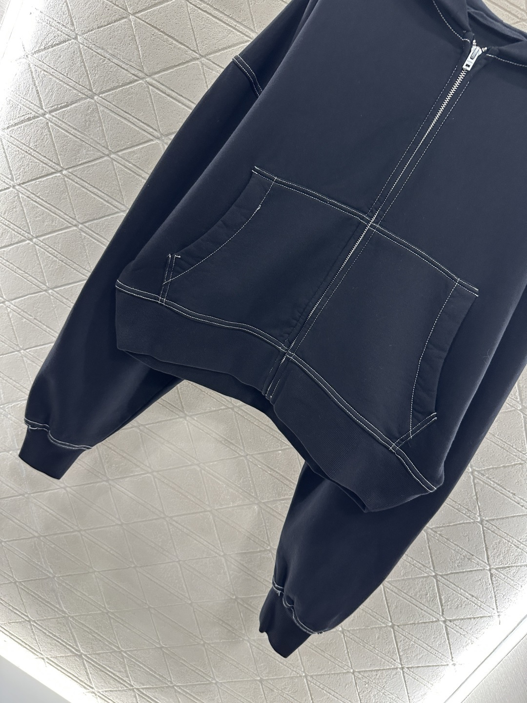 ♥Acne studio*♥2025新品上架 加绒连帽拉链廓形外套定制YB斜纹全棉材质 质感光泽 品相高