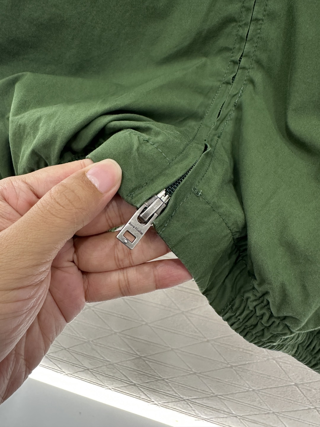 ♥Acne studio*♥2025新品上架 字母冲锋外套定制YB进口冲锋材质 质感高级 挺括有型 拉链