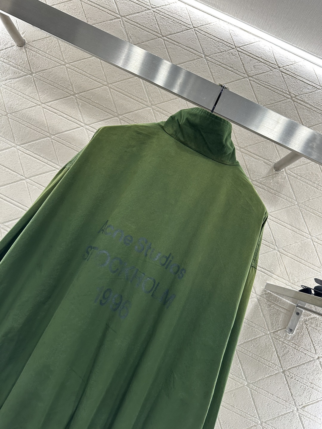 ♥Acne studio*♥2025新品上架 字母冲锋外套定制YB进口冲锋材质 质感高级 挺括有型 拉链