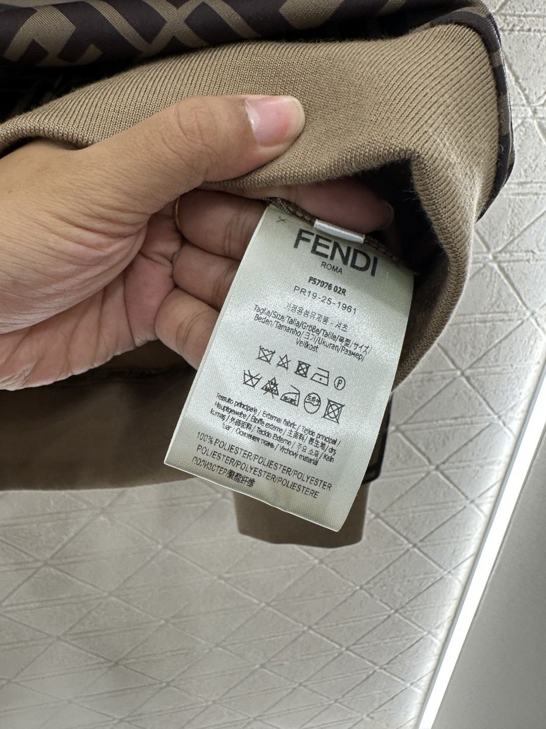 ♥Fend*♥2025新品上架 印花套头卫衣长裤套装定制YB进口斜纹稠材质 质感光滑 舒适好穿 套头卫衣