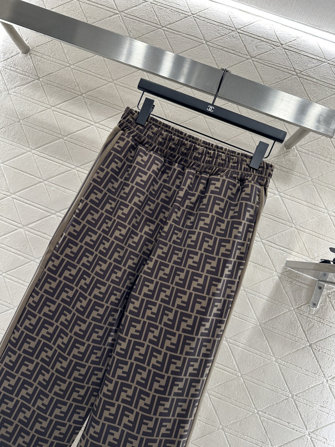 ♥Fend*♥2025新品上架 印花套头卫衣长裤套装定制YB进口斜纹稠材质 质感光滑 舒适好穿 套头卫衣