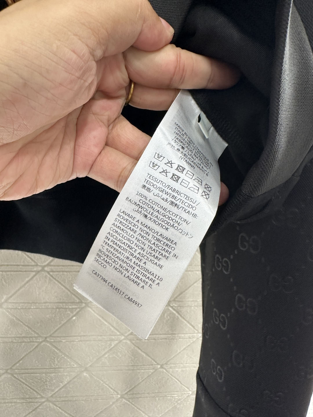 ♥Gucc*♥2025新品上架 烧花拉链外套长裤套装定制YB斜纹全棉材质 舒适垂顺 穿搭洋气 翻领拉链外