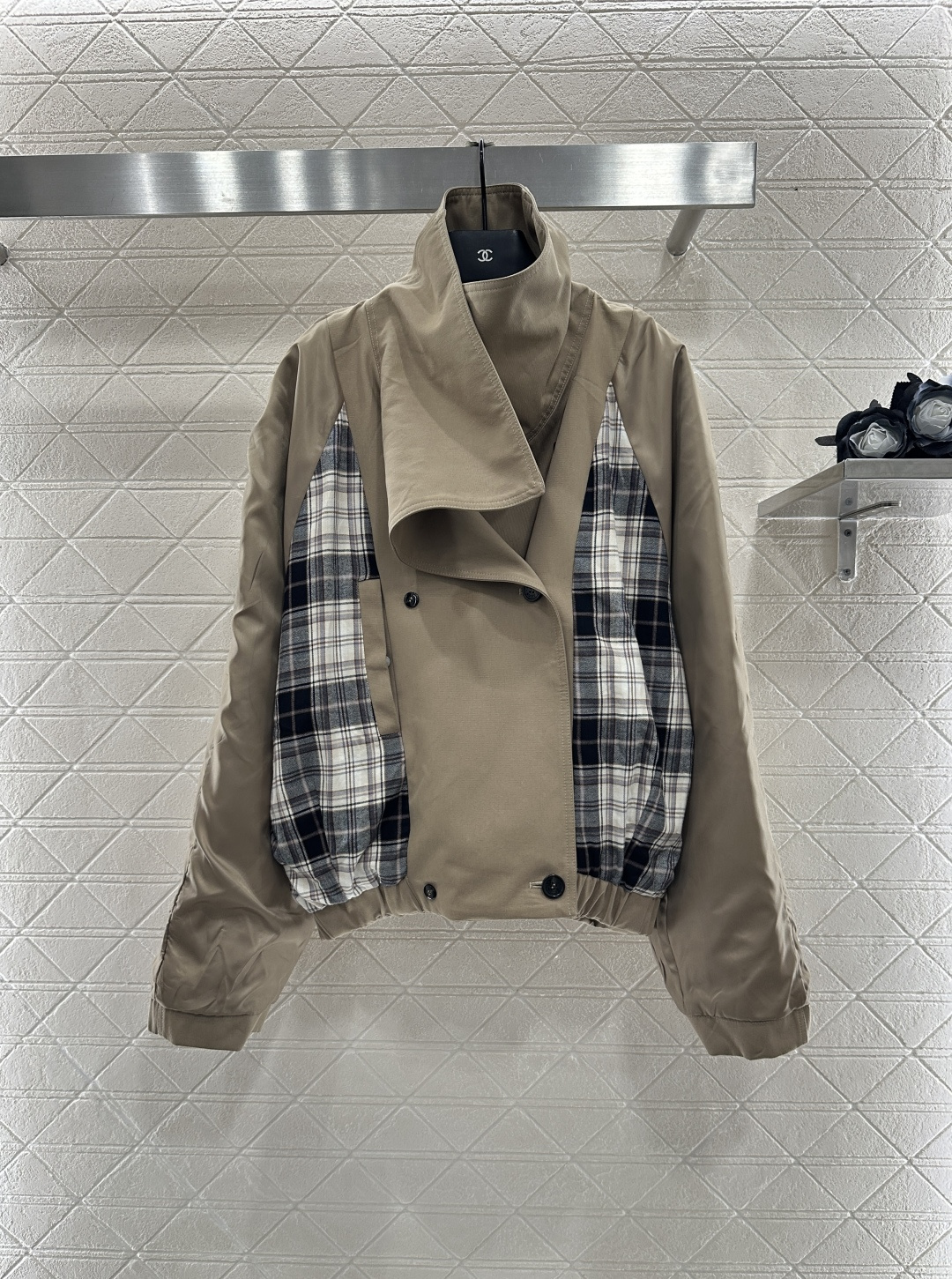 ♥Acne studio*♥2025新品上架 两面穿廓形风衣外套定制YB斜纹全棉风衣材质 挺括有型 质感