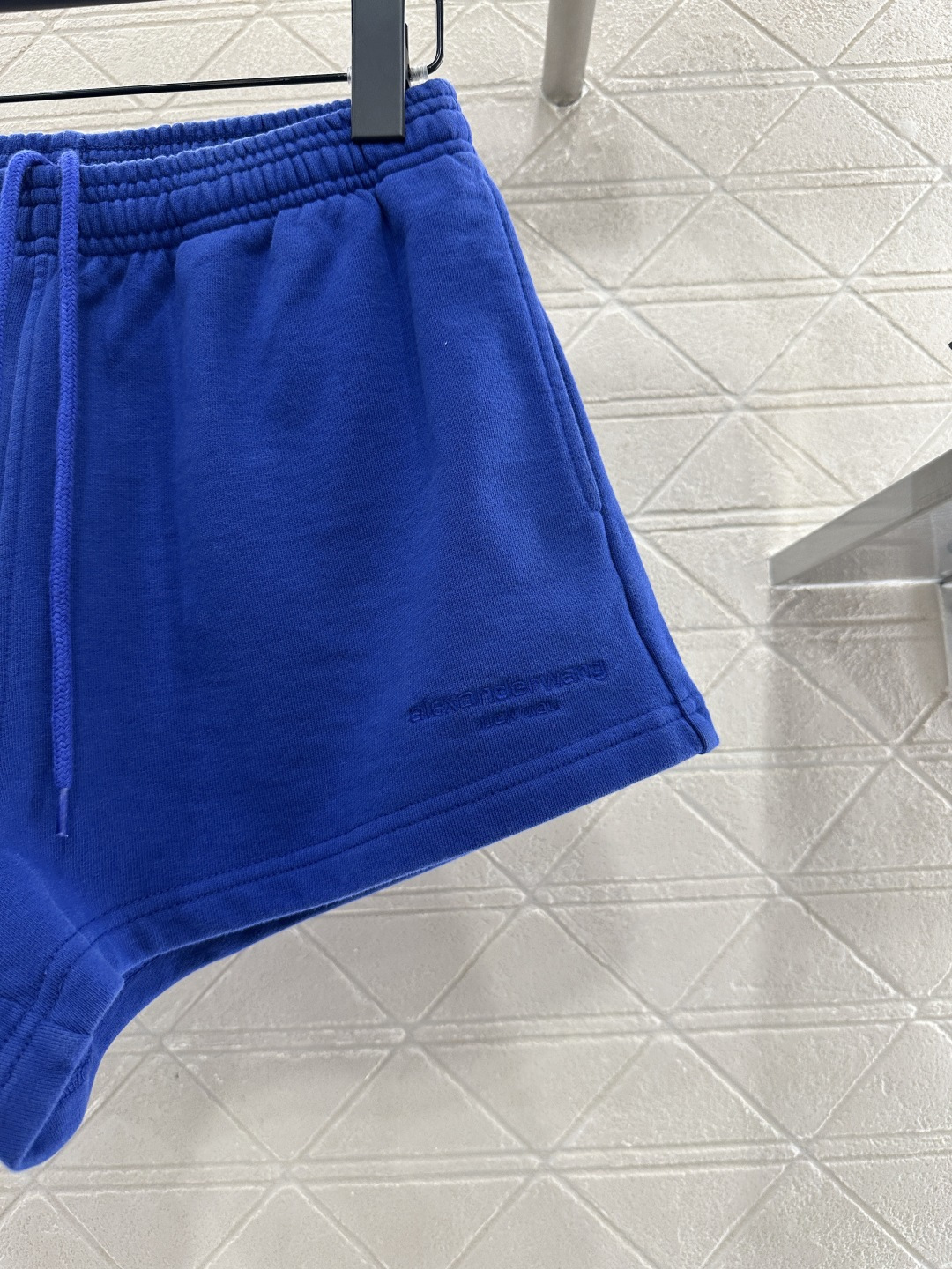 ♥Alexander wan*♥2025新品上架 连帽字母卫衣短裤套装定制YB原生全棉材质 柔软亲肤 久