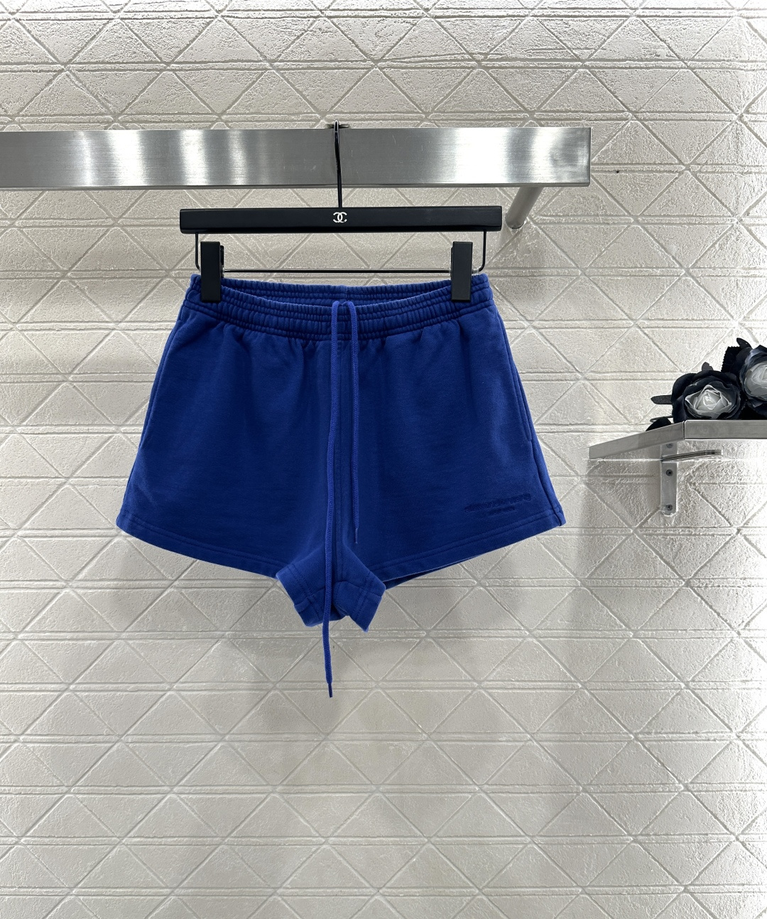 ♥Alexander wan*♥2025新品上架 连帽字母卫衣短裤套装定制YB原生全棉材质 柔软亲肤 久